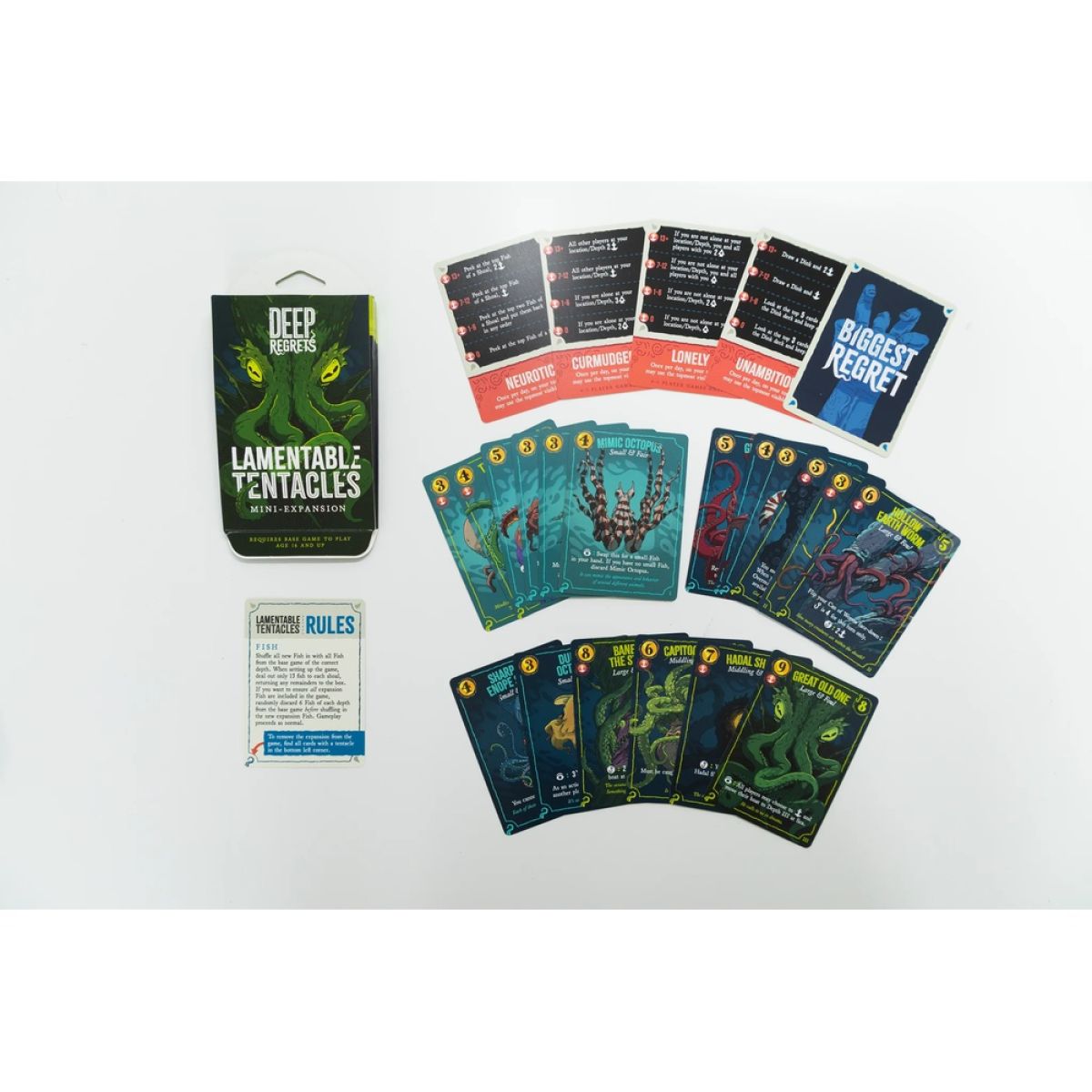 Deep Regrets : Lamentable Tentacles Mini-Expansion